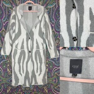 Lysse faux minx cardigan jacket